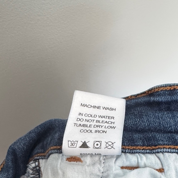 Judy Blue Dark Wash Wide Leg Jeans - Picture 5 of 6